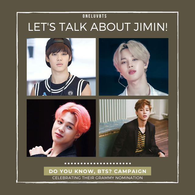 Let’s talk about Jimin